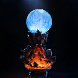 Lighting Action Figure Dragon Ball Z Goku Genki Dama Spirit Bomb 25cm