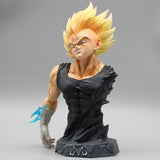 16.5cm Dragon Ball Demonize Vegeta Bust Anime Action Figure