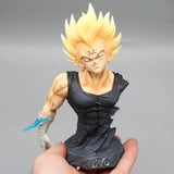 16.5cm Dragon Ball Demonize Vegeta Bust Anime Action Figure