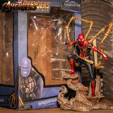 28cm Avengers Infinity War Iron Spiderman Action Figure