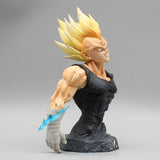 16.5cm Dragon Ball Demonize Vegeta Bust Anime Action Figure