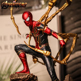 28cm Avengers Infinity War Iron Spiderman Action Figure