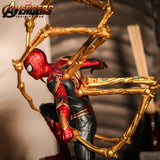 28cm Avengers Infinity War Iron Spiderman Action Figure