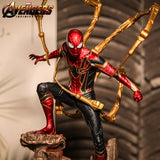 28cm Avengers Infinity War Iron Spiderman Action Figure