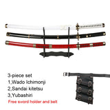 3pcs Roronoa Zoro One Piece Cosplay Swords