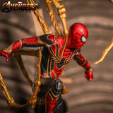 28cm Avengers Infinity War Iron Spiderman Action Figure